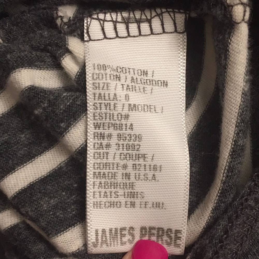 James Perse Long Rushed Dress - Picture 8 of 8